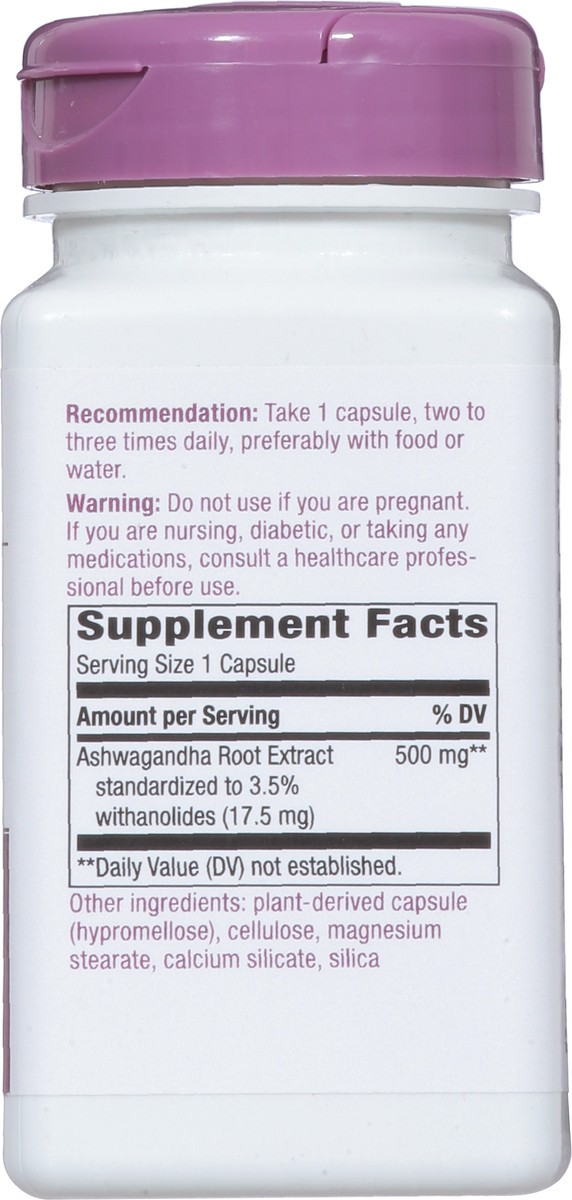 slide 10 of 14, Nature's Way 500 mg Premium Extract Ashwagandha 60 Vegan Capsules, 60 ct