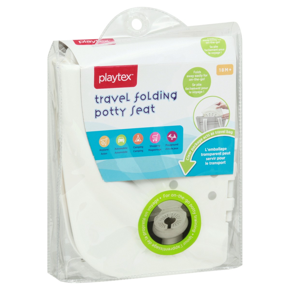 slide 11 of 11, Playtex Travel Folding Potty Seat 1 ea, 1 ct