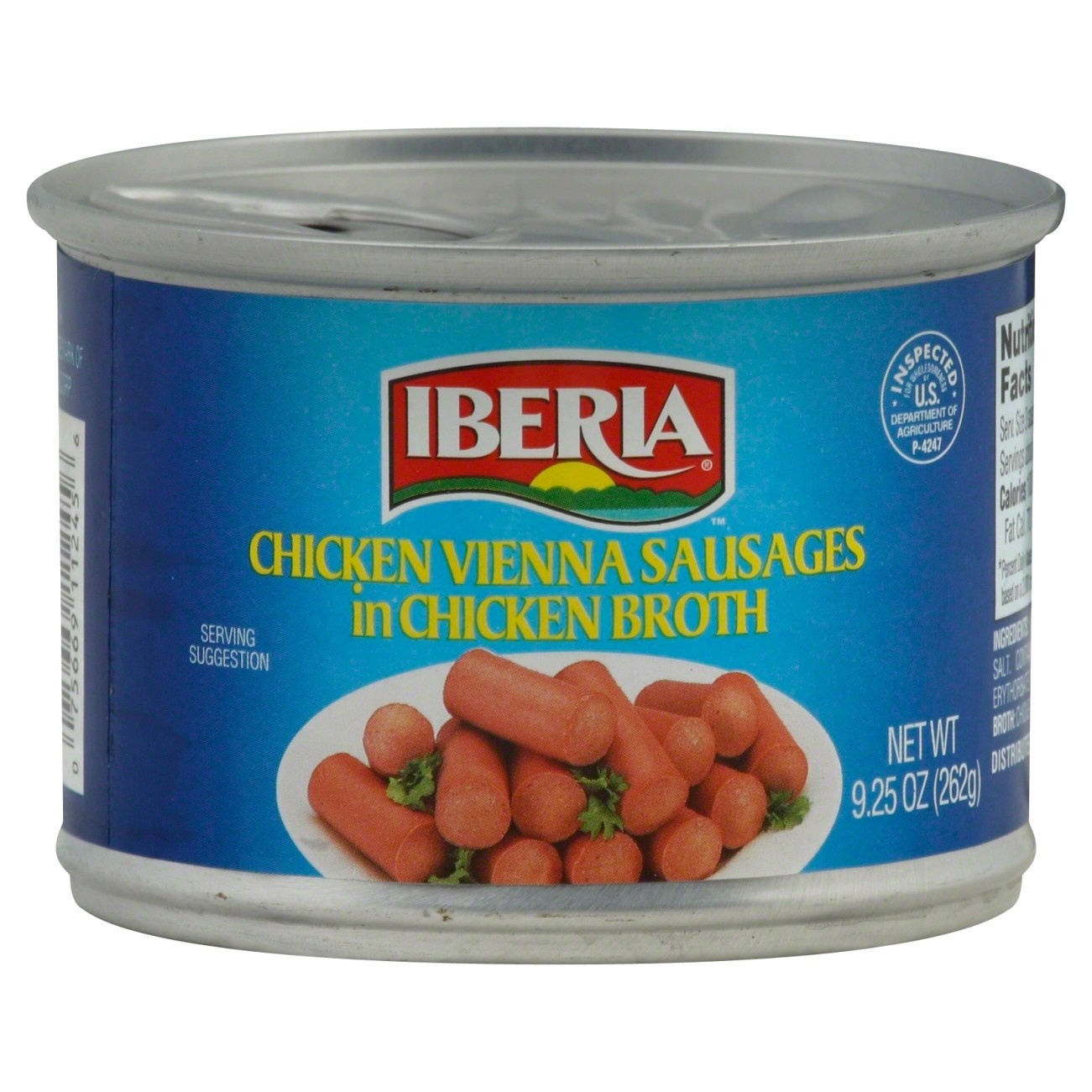 slide 1 of 2, Iberia Chicken Vienna Sausages in Chicken Broth, 9.25 oz