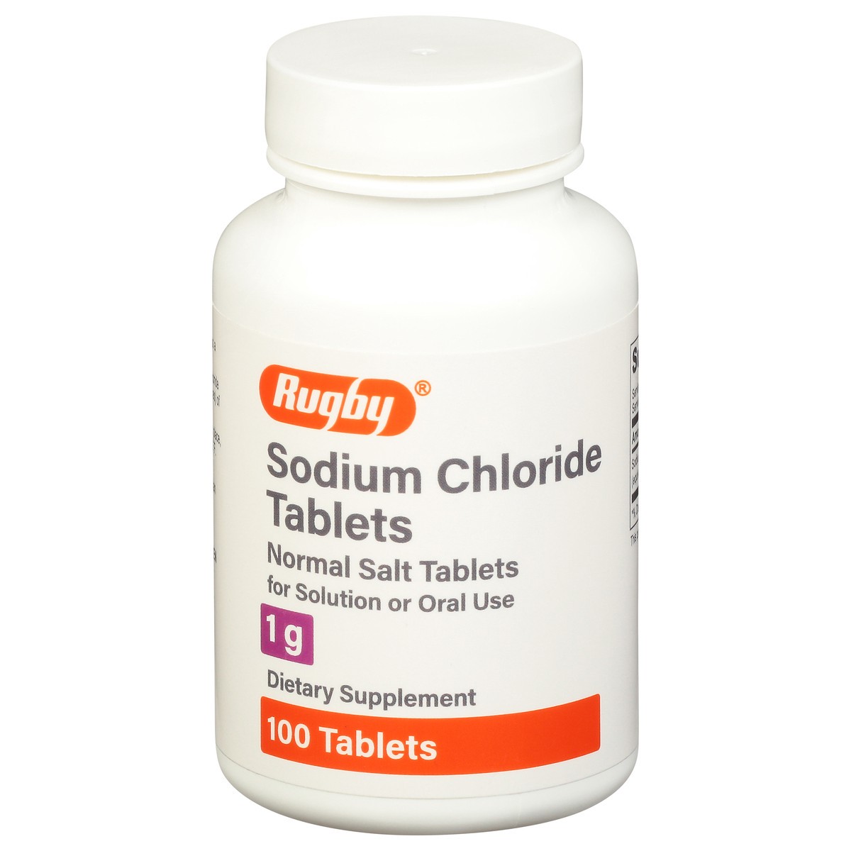 slide 1 of 1, Rugby Sodium Chloride, Tablets, 100 ct