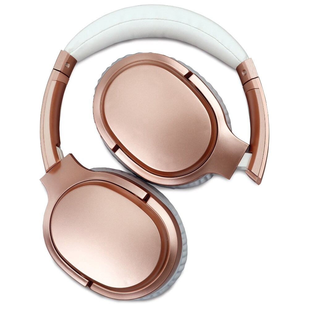 slide 3 of 3, Ilive Noise Cancelling Wireless Headphones - Rose Gold, 1 ct