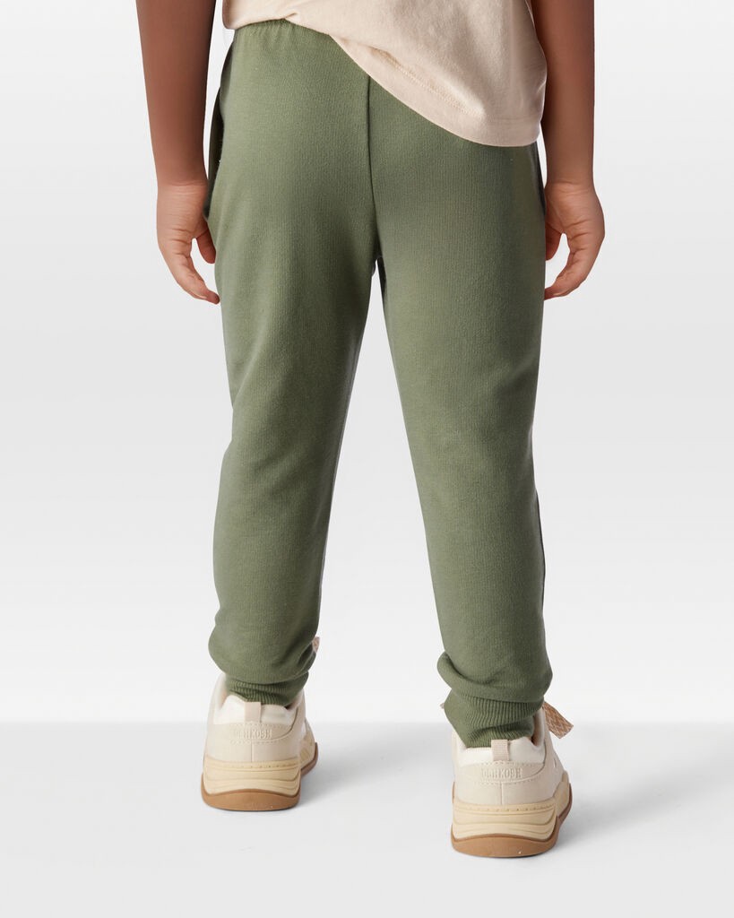 slide 5 of 5, Carter's Carters Toddler Pull-On Drawstring Joggers - Green Green 5T, 1 ct