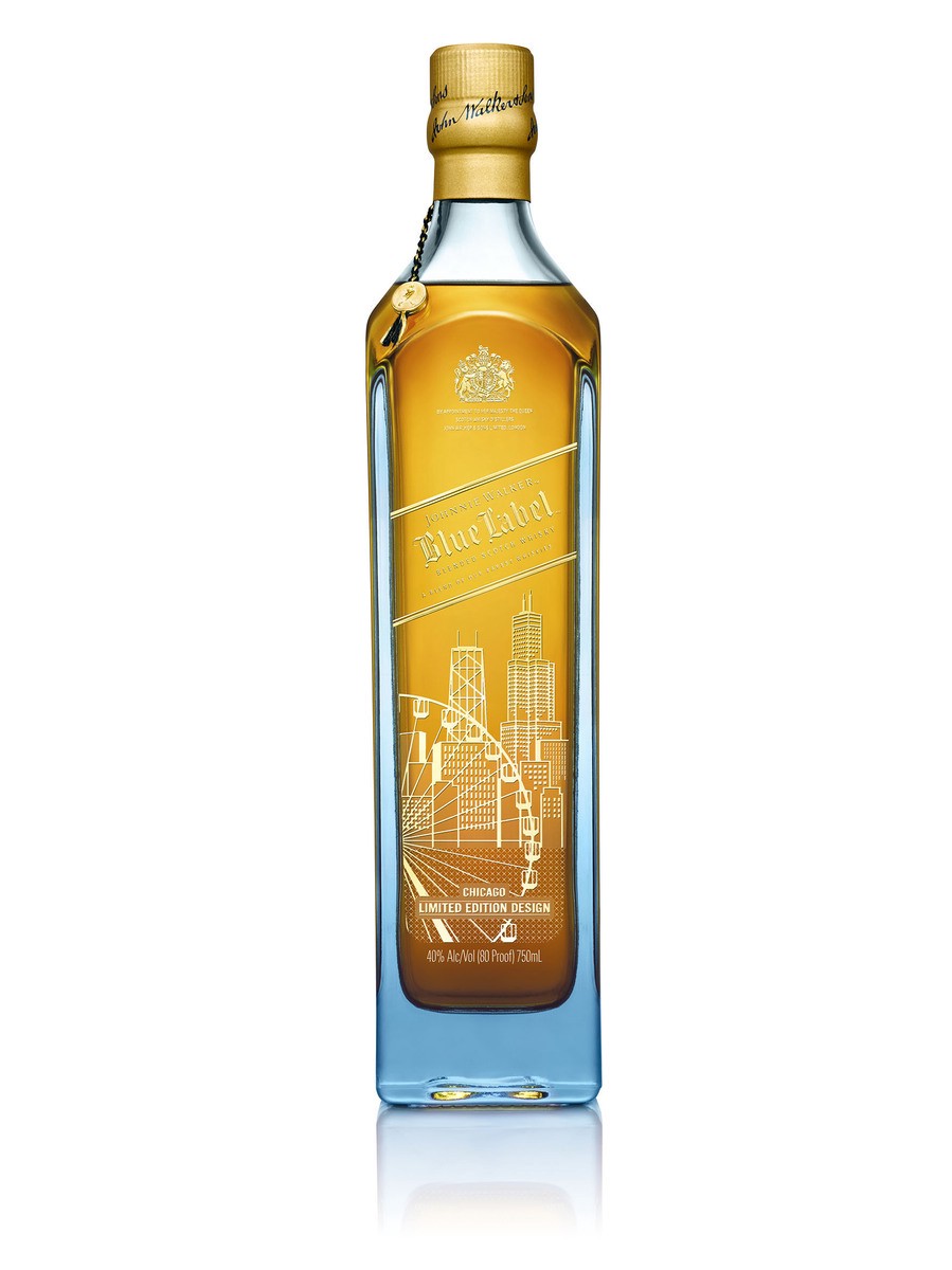 Johnnie Walker Blue Label Blended Scotch Whisky, 750ml (80 Proof