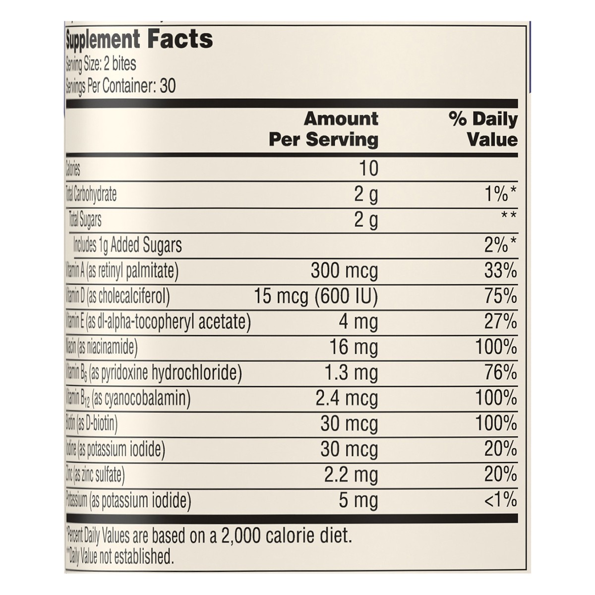 slide 7 of 11, One A Day Men's Fruit Bites Natural Multivitamin 60 ea Bottle, 60 ct