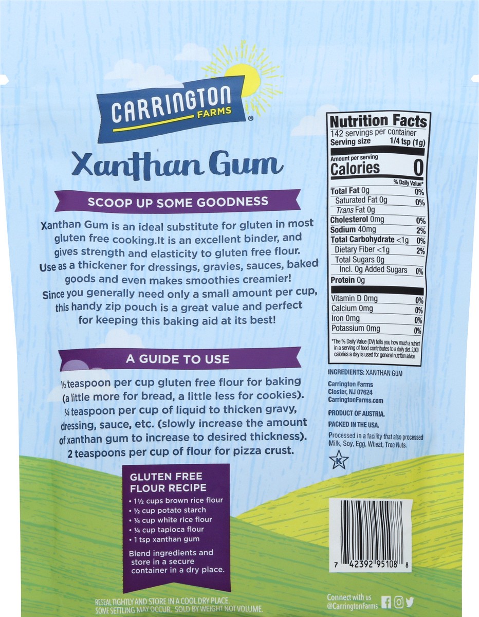 slide 12 of 13, Carrington Farms Xanthan Gum 5 oz, 5 oz