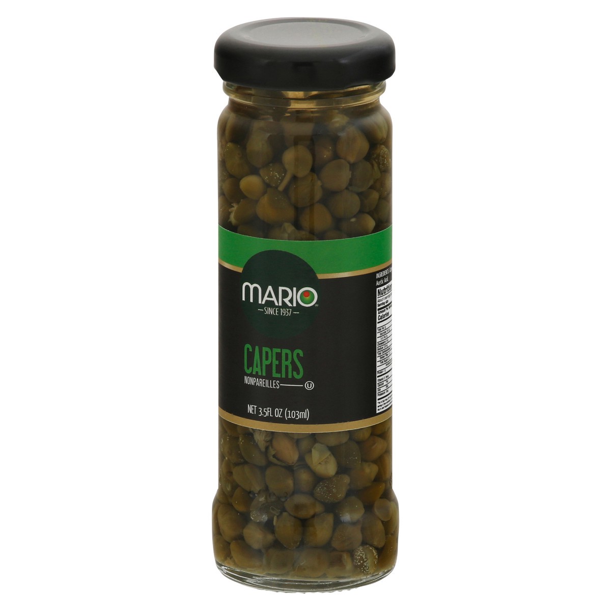 slide 11 of 14, Mario Capers Non Pareil, 3.5 oz