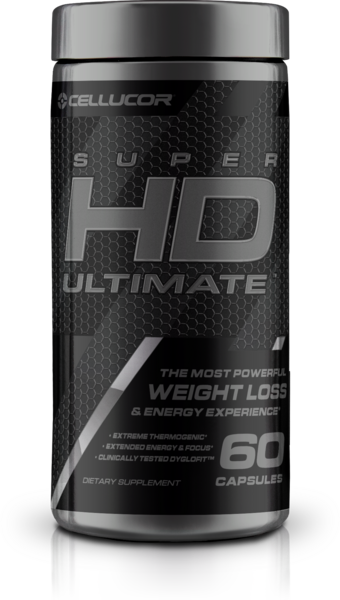 slide 1 of 4, Cellucor, SuperHD Ultimate, Stim Weight Loss, Unflavored, Weightloss, Energy Supplement, Focus, 1.54 g