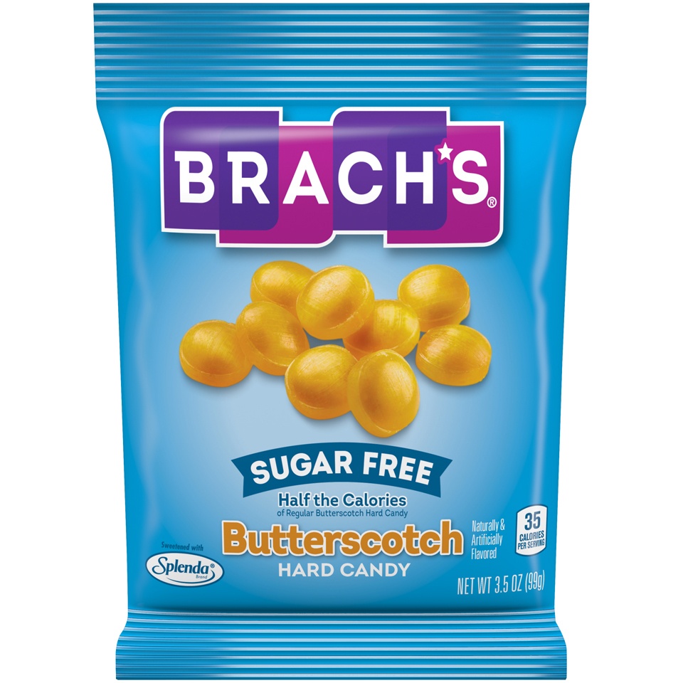 slide 1 of 8, Brach's Sugar Free - Butterscotch, 3.5 oz