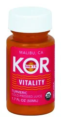 Kor Shots Organic Vitality Turmeric Juice Shot - 1.7 fl oz