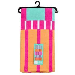 Destination Holiday Jumbo Summer Beach Towel - Color Block