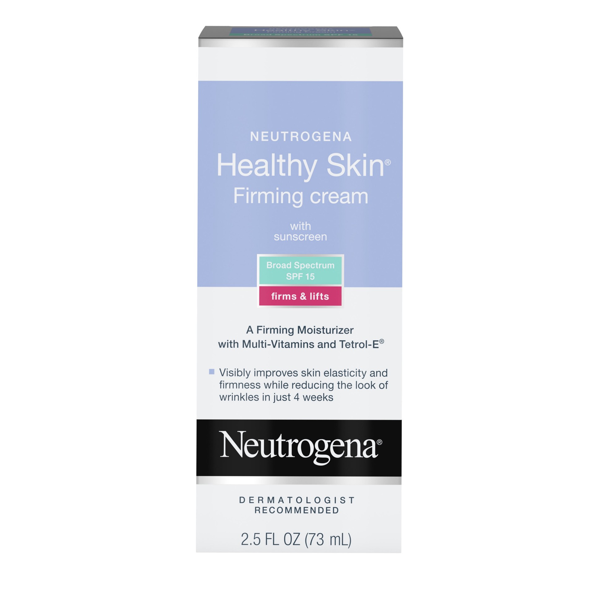 slide 3 of 8, Neutrogena Healthy Skin Glycerin & Green Tea Firming Face Cream Moisturizer & Neck Cream with SPF 15 Sunscreen - Anti Wrinkle Cream, Face Moisturizer for Dry Skin & Neck Firming Cream, 2.5 fl. oz, 2.50 fl oz