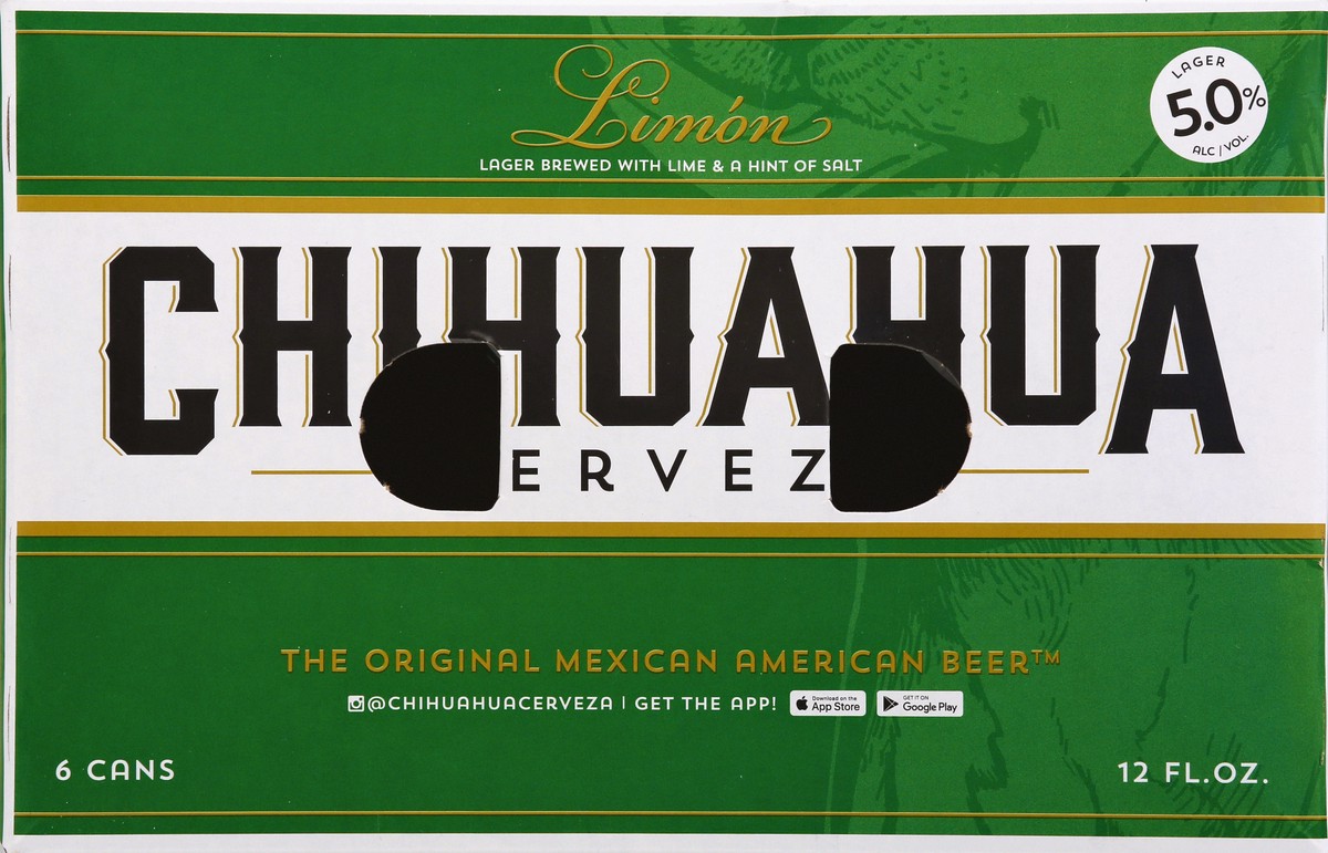 slide 4 of 8, Chihuahua Cerveza Limon, 72 oz