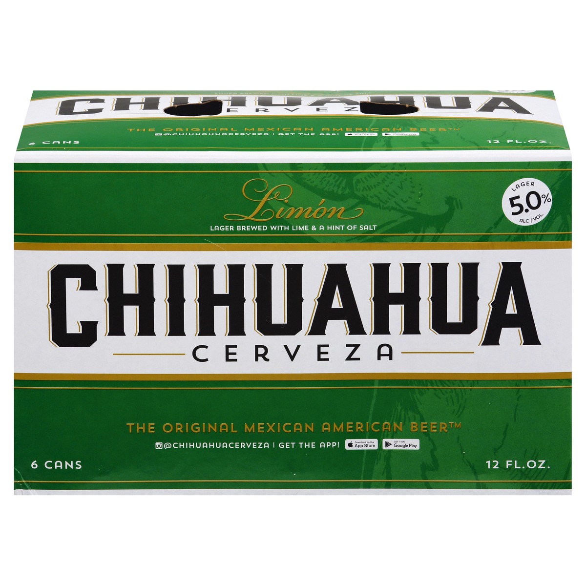 slide 1 of 8, Chihuahua Cerveza Limon, 72 oz