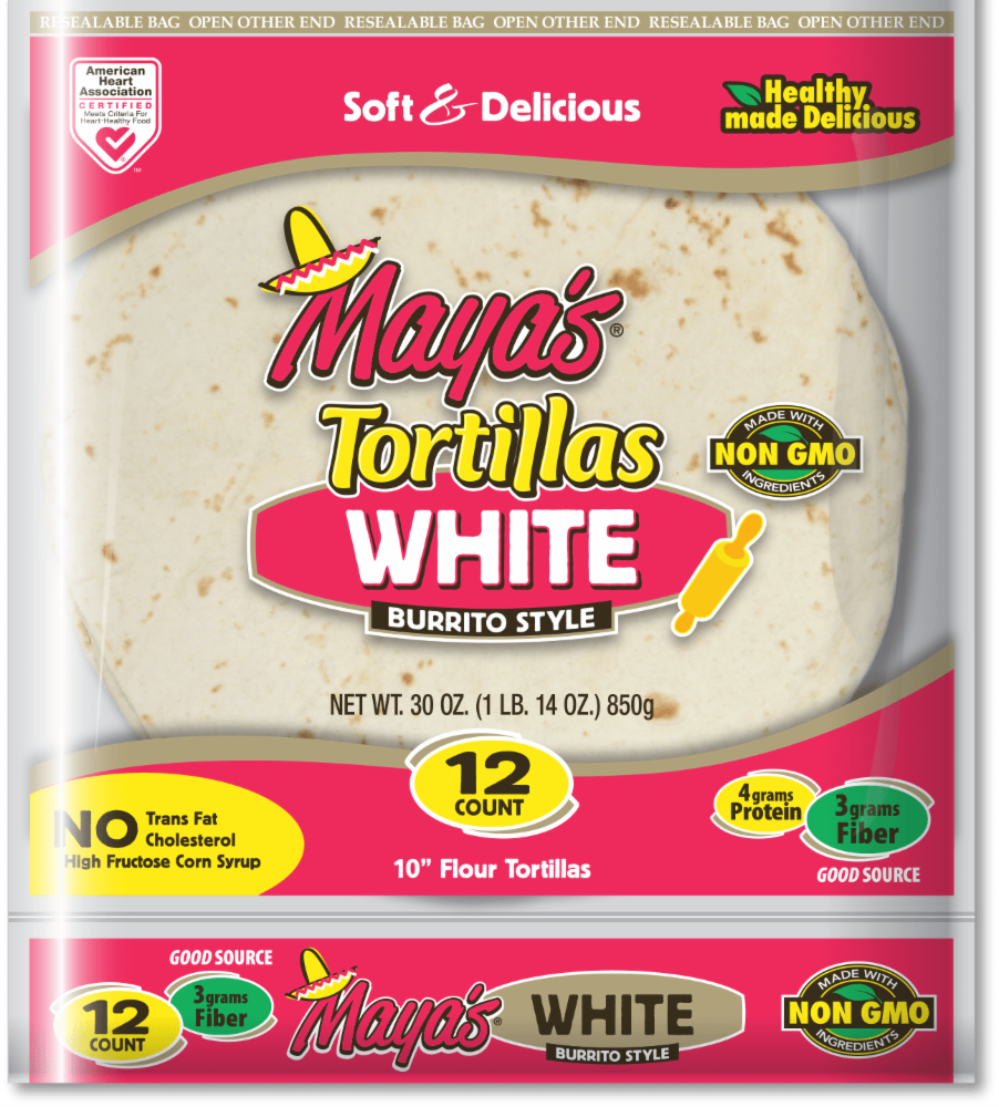 slide 1 of 1, Maya's Tortillas 12 ea, 12 ct