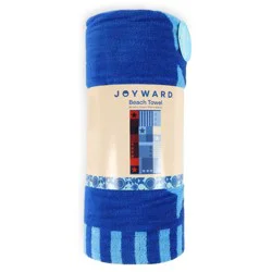 Joyward Americana Block Beach Towel, 36 X 72 In