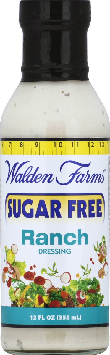 slide 2 of 2, Walden Farms Sugar Free Ranch, 12 oz
