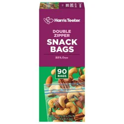 Harris Teeter Snack Bags Recloseable