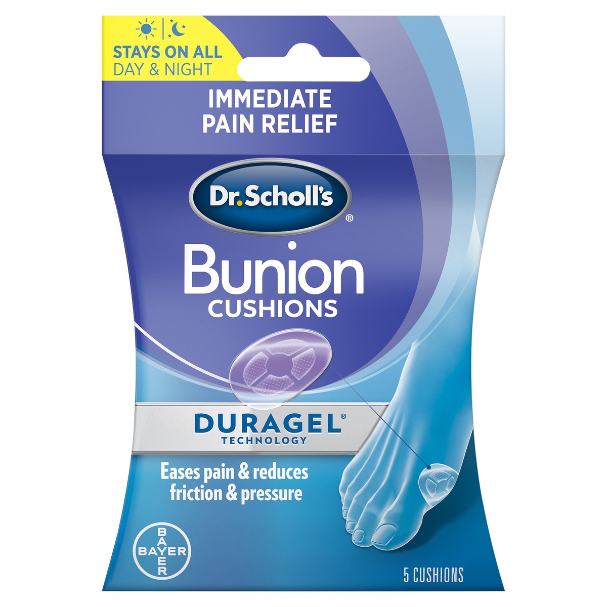 slide 6 of 6, Dr. Scholl's Bunion Cushions, 5 ct