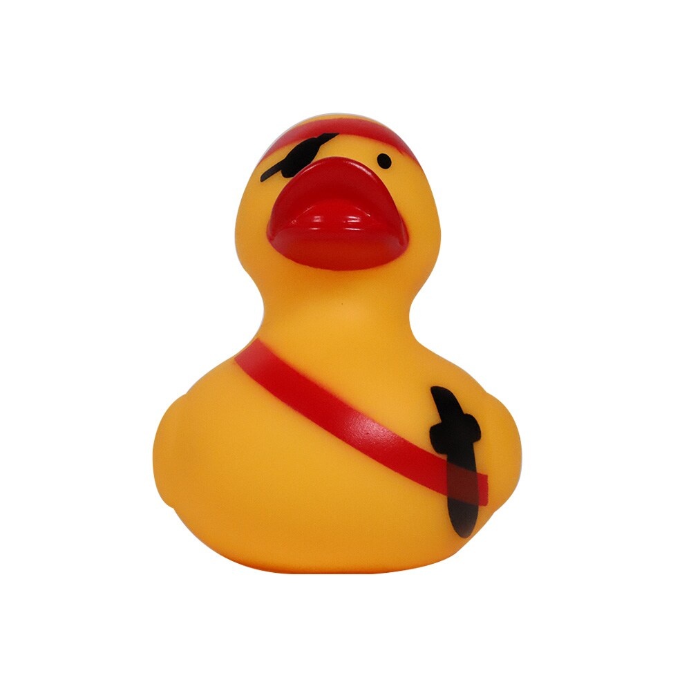 slide 1 of 1, Holiday Home Pirate Rubber Duck, 1 ct