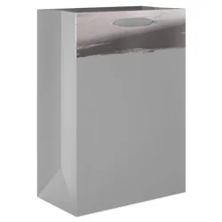 American Greetings Silver Kraft Medium Gift Bag