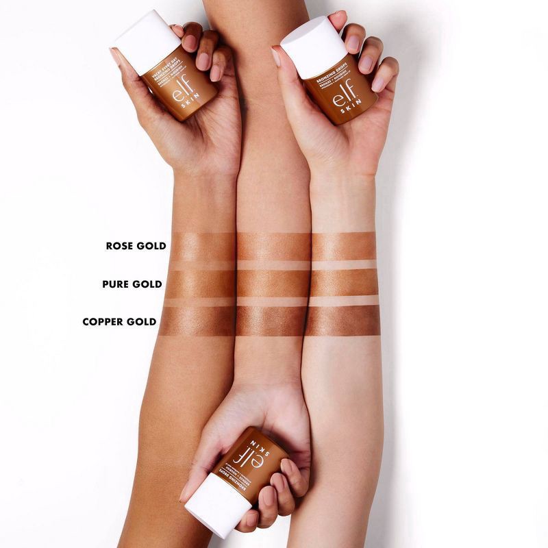 slide 12 of 12, e.l.f. SKIN Bronzing Drops - Rose Gold - 1 fl oz, 1 fl oz