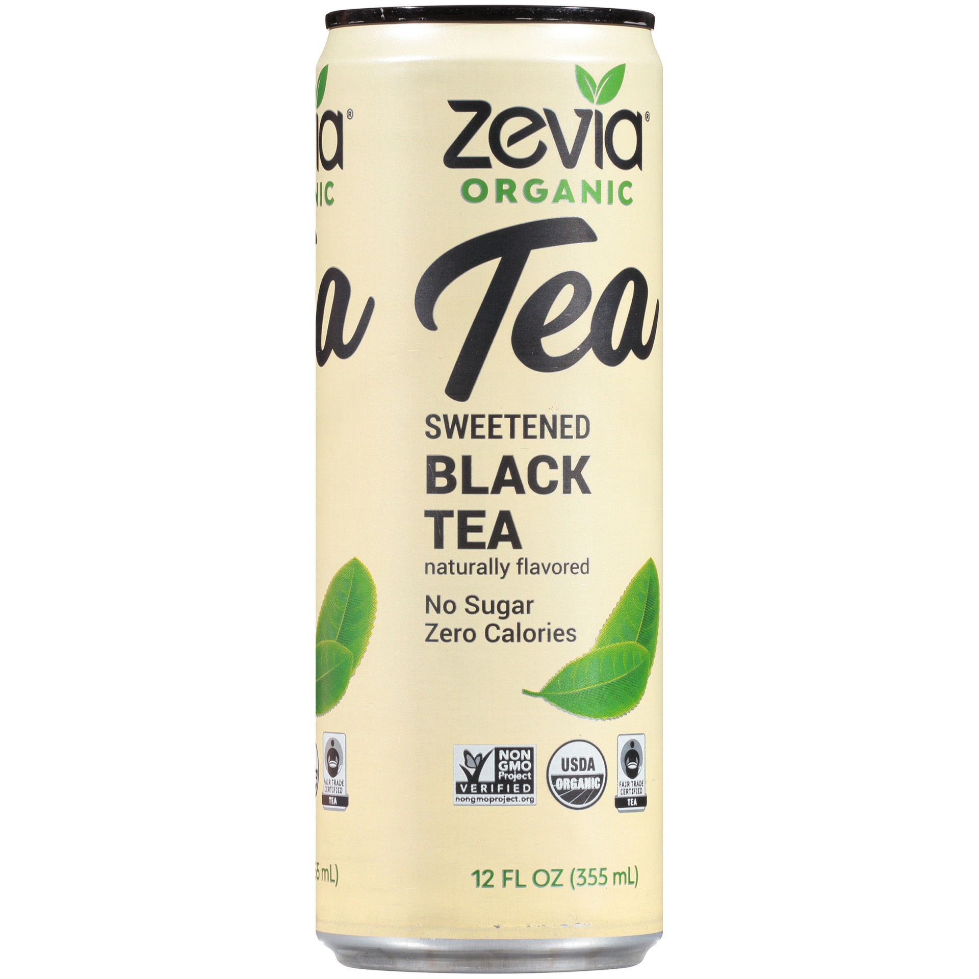 slide 3 of 6, Zevia Organic Black Tea Sweetened - 12 fl oz, 12 fl oz