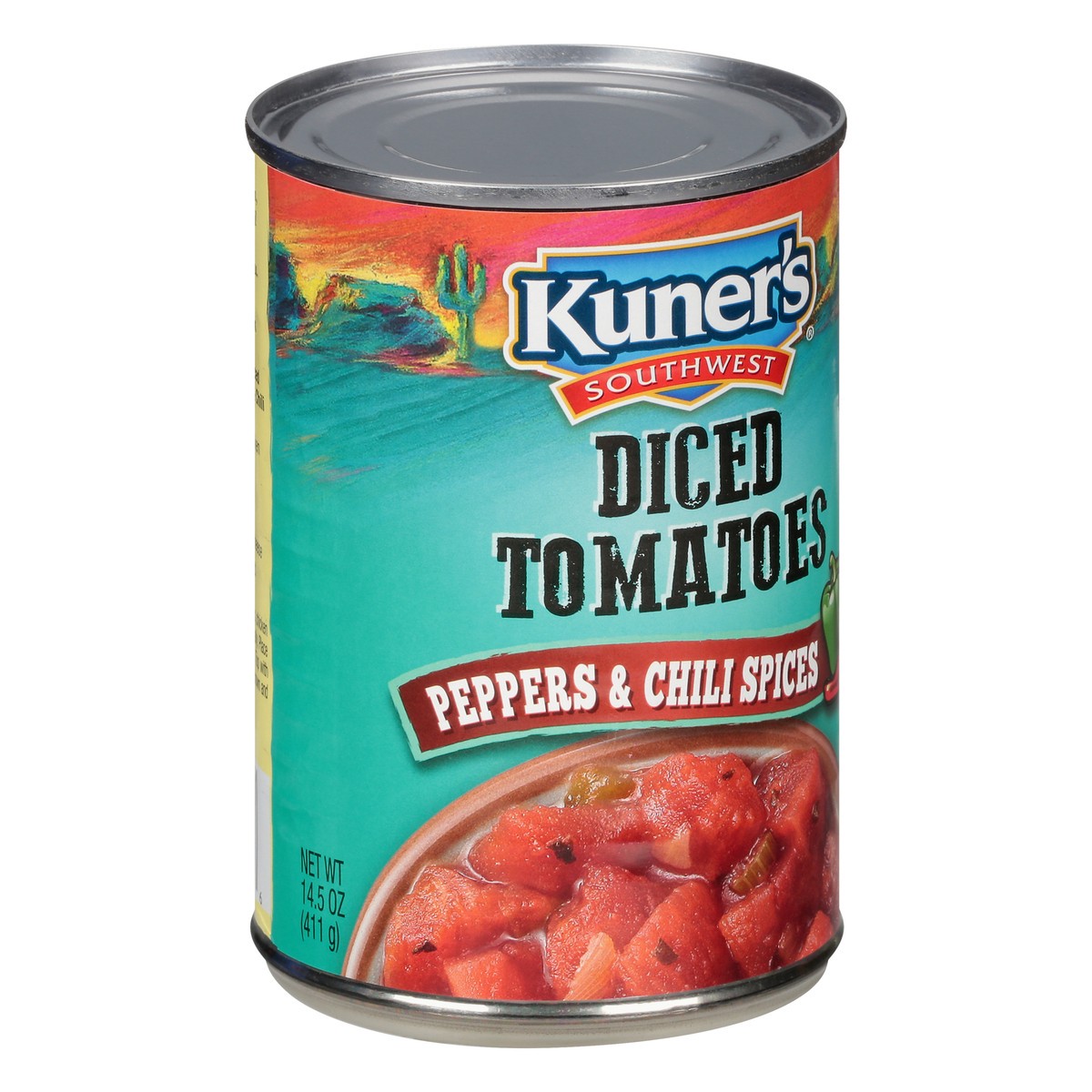 slide 2 of 9, Kuner's Kuner Chili Tomatoes, 14.5 oz