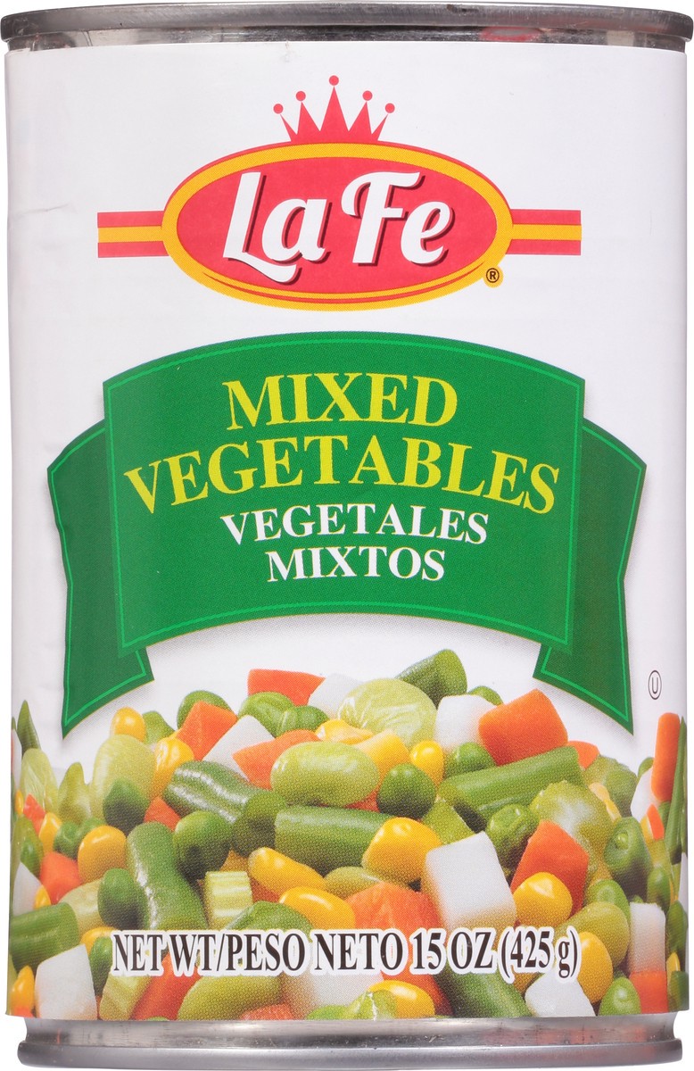 slide 9 of 11, La Fe Mixed Vegetables 15 oz, 15 oz
