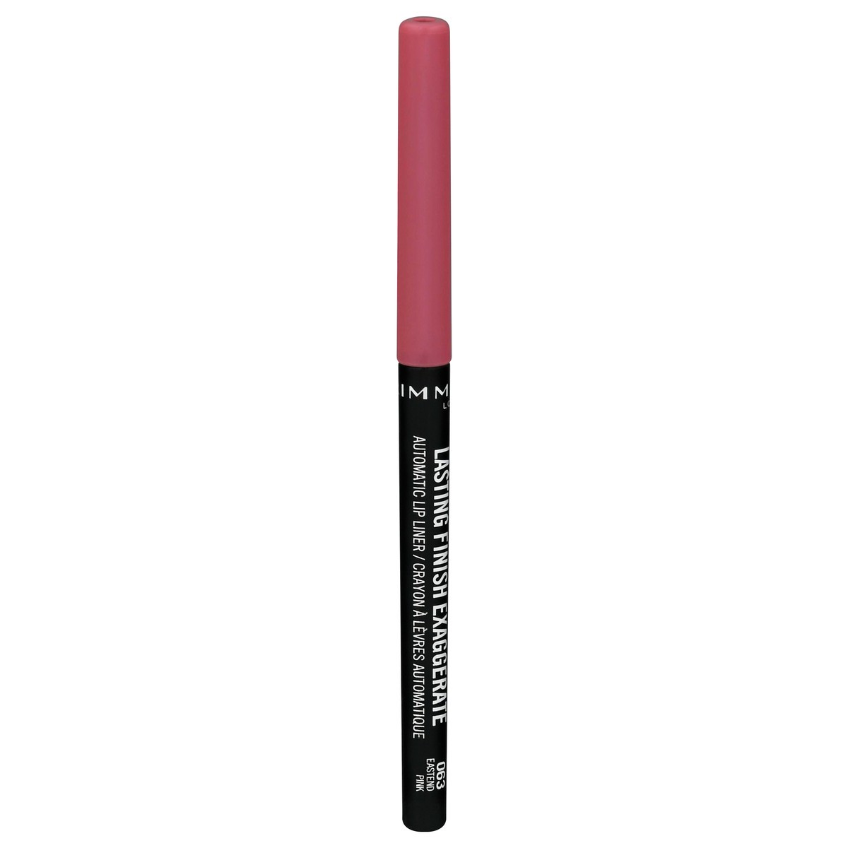 slide 3 of 12, Rimmel London Eastend Pink 063 Lasting Finish Exaggerate Automatic Lip Liner 0.012 oz, 1 ct