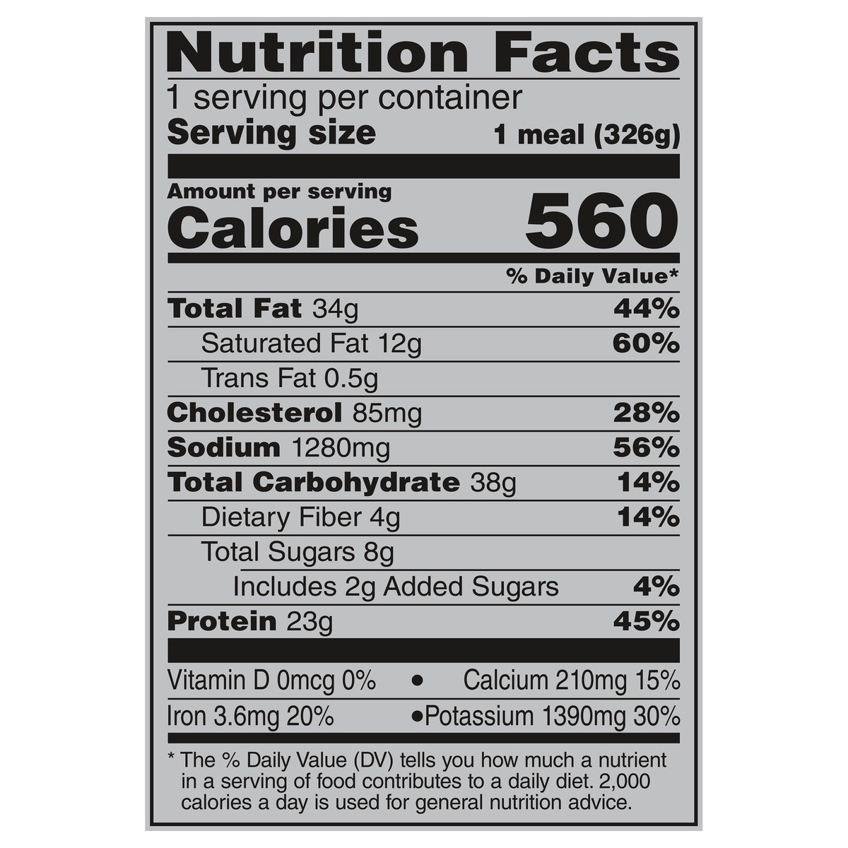 slide 9 of 11, Banquet MEGA Meals, Bacon Cheddar Patty, Frozen, 11.5 oz