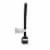 HD Designs Grill Plastic Handle Grill Brush - Black