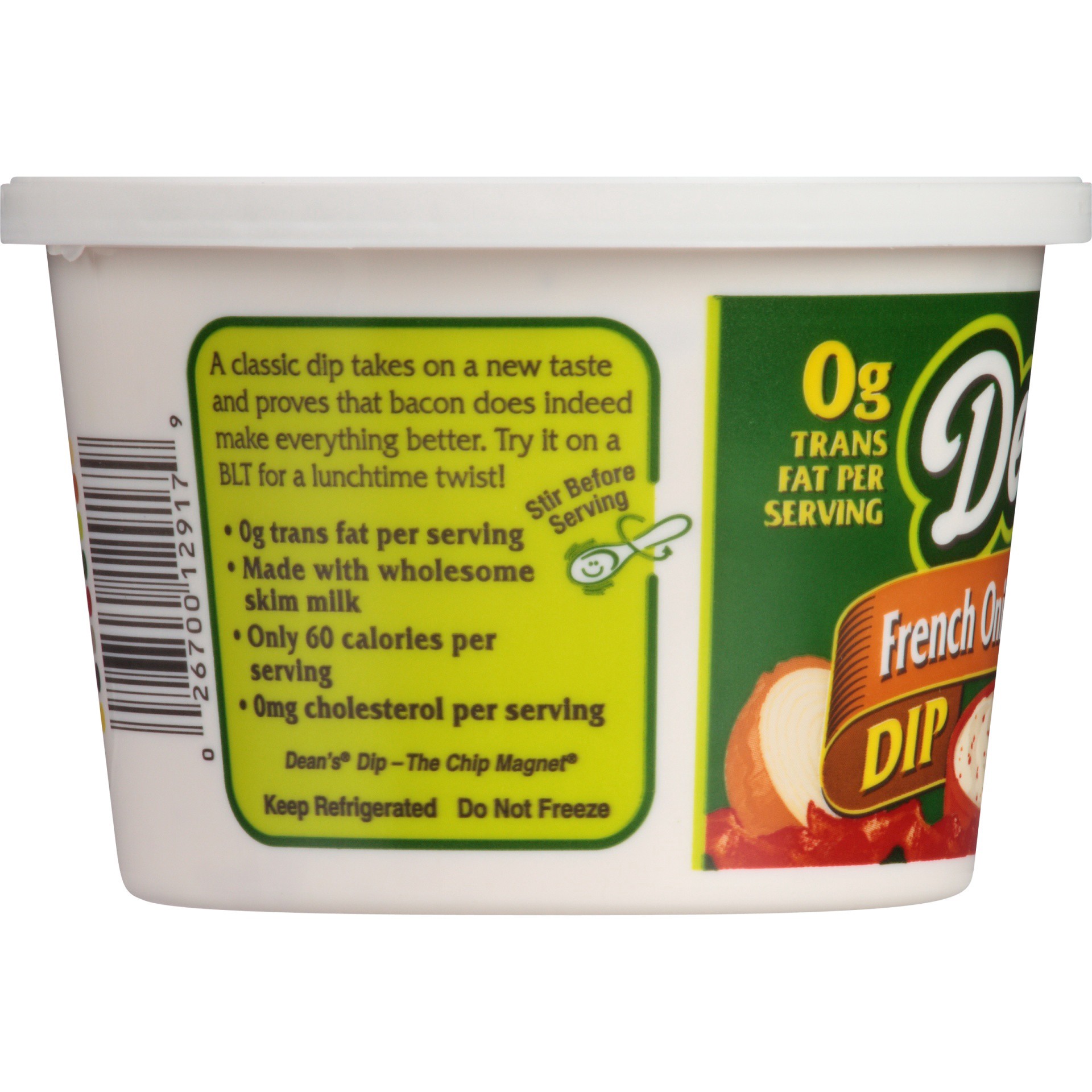 slide 6 of 6, Dean's French Onion Bacon Dip, 16 oz