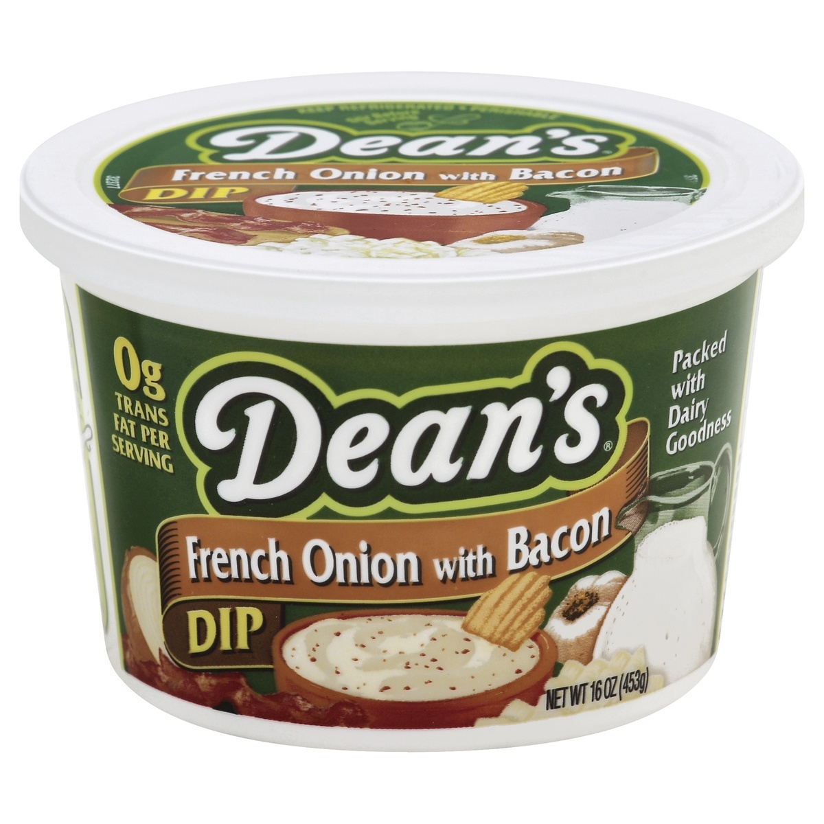 slide 1 of 6, Dean's French Onion Bacon Dip, 