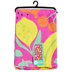 Destination Holiday Summer Beach Towel - Pink Fruit