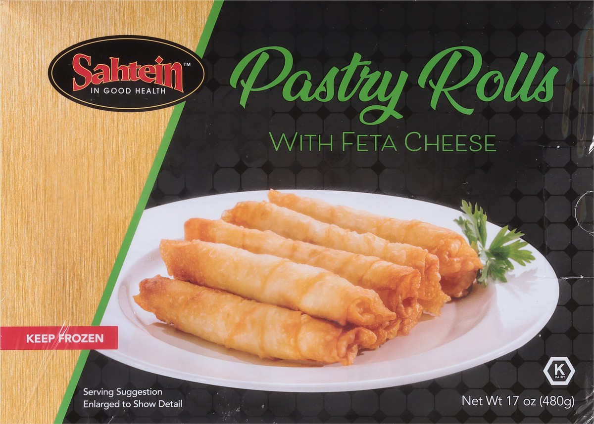 slide 6 of 14, Sahtein Pastry Rolls with Feta Cheese 17 oz, 17 oz