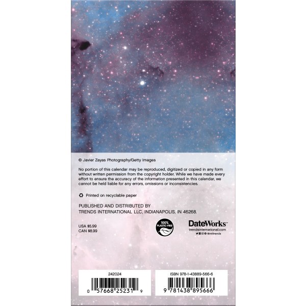 slide 3 of 8, Dateworks 2-Year Monthly Pocket Planner, 3-1/2'' X 6-1/2'', Tie-Dye, January 2022 To December 2023, 1 ct