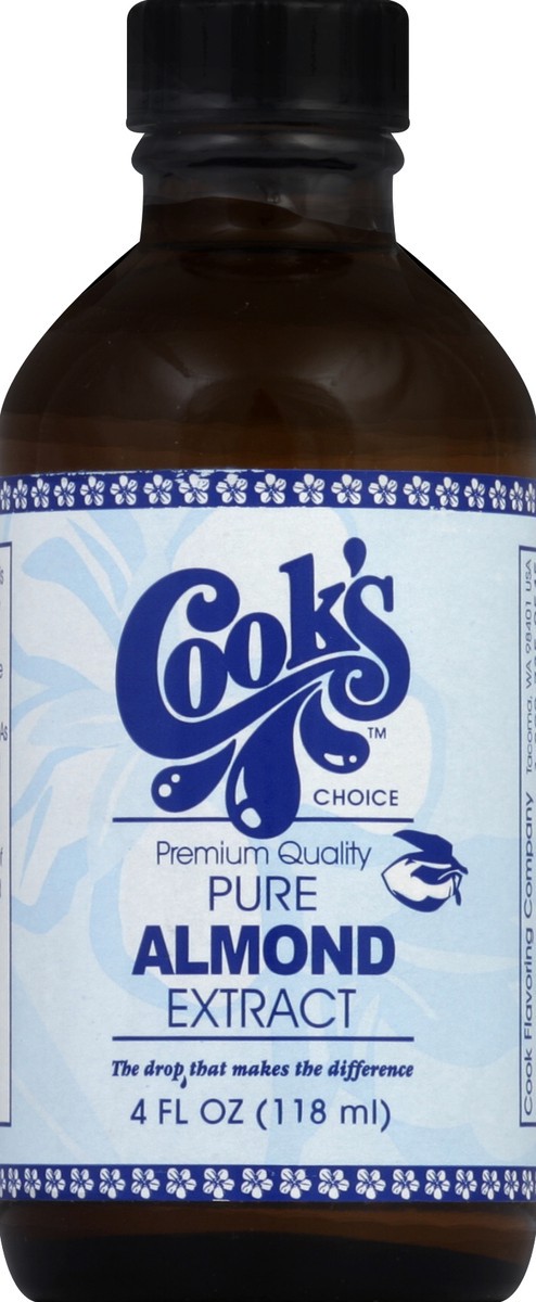 slide 2 of 2, Cook's Almond Extract, Pure, 4 fl oz