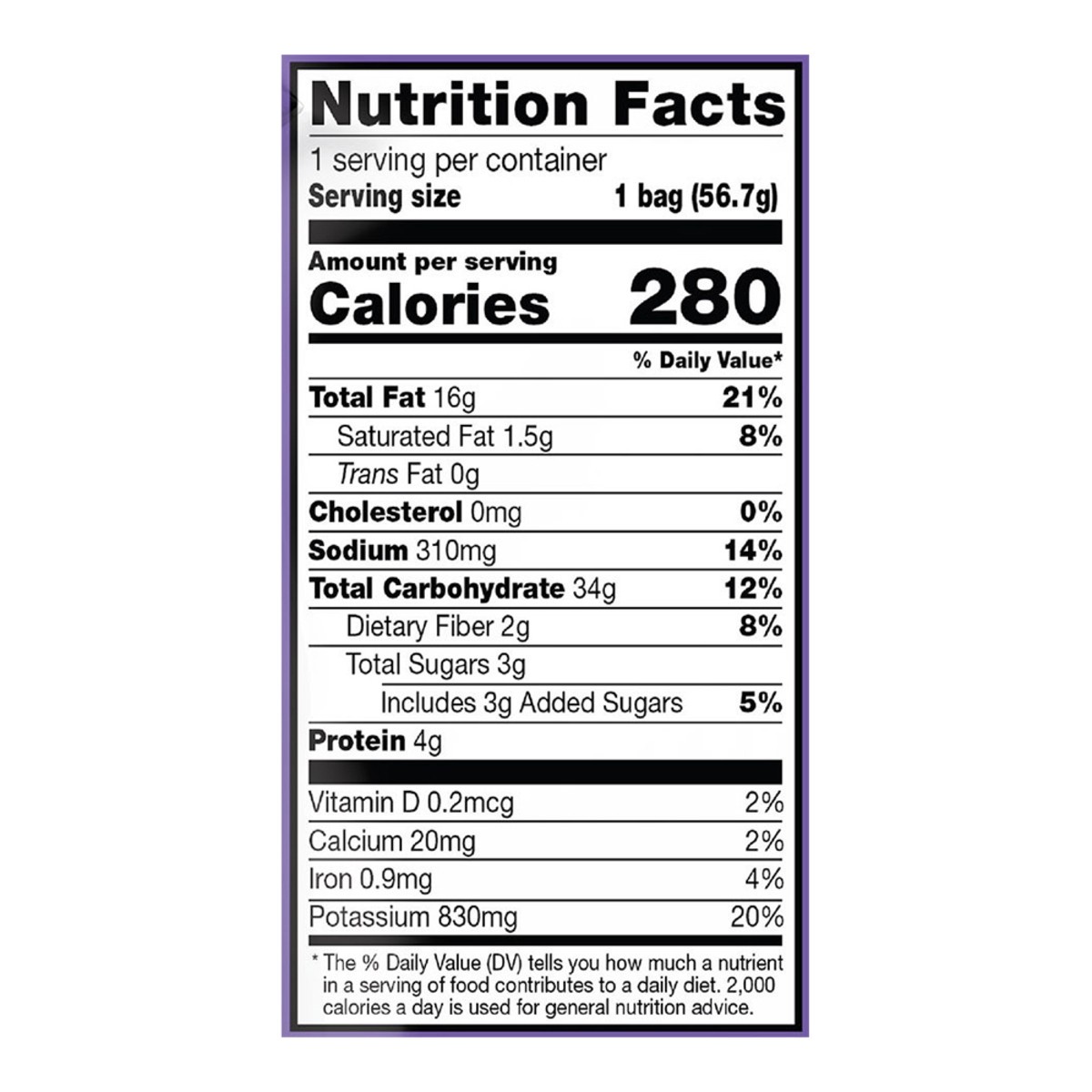 slide 7 of 10, Hawaiian 2 oz Hawaiian Maui Onion Kettle Chip, 2 oz