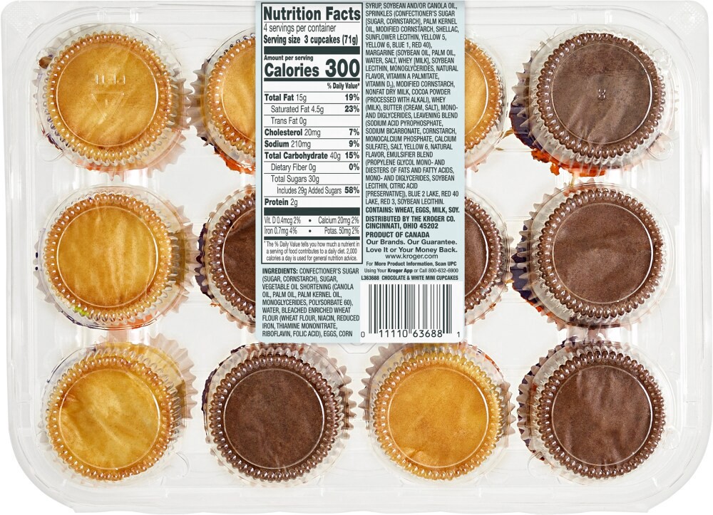 slide 3 of 3, Bakery Fresh Halloween Assorted Cupcakes, 12 ct