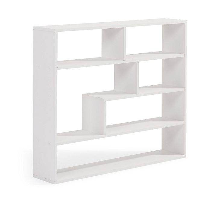 slide 1 of 2, Danya B. Large Rectangular Shelf Unit White, 1 ct