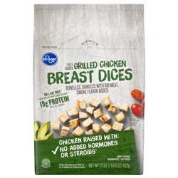 Kroger Grilled Chicken Breast Dices