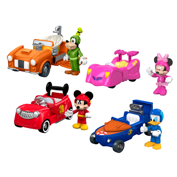 slide 1 of 1, Fisher-Price - Disney Mickey and the Roadster Racers --Vehicle and Figure Assortment, 1 ct