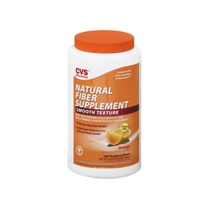 slide 1 of 1, CVS Pharmacy Natural Fiber Supplement Orange Flavor, 36.8 oz; 2.3 lb; 1044 gram