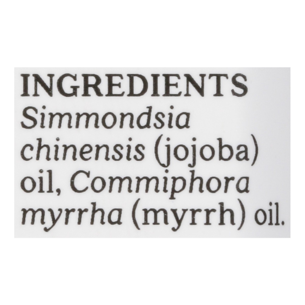 slide 6 of 10, Aura Cacia Myrrh Pure Essential Oil in Jojoba Oil 0.5 fl oz, 0.5 fl oz