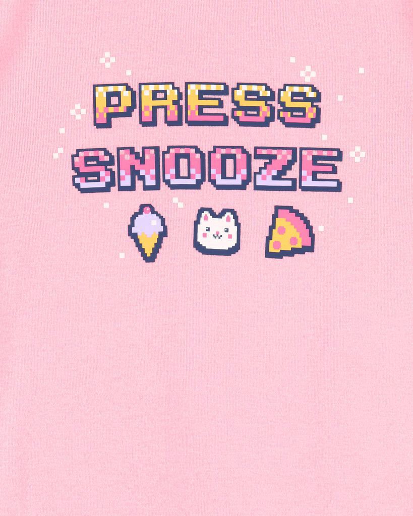 slide 2 of 3, Carter's Kid 4-Piece Gamer Cotton Pajamas Navy/Pink 8, 1 ct