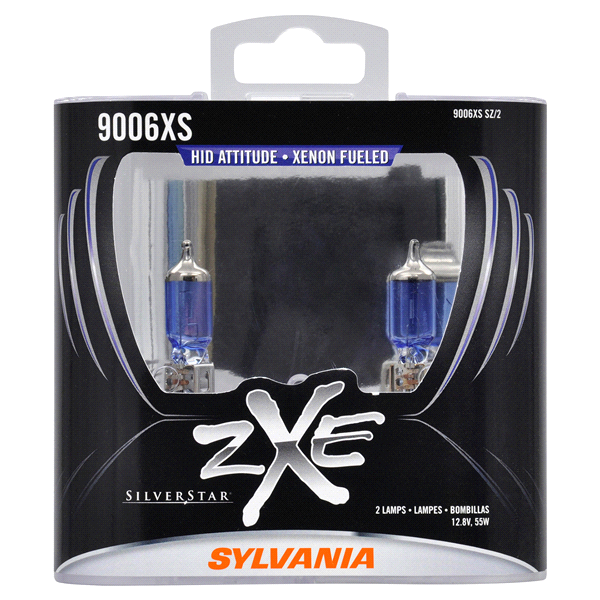 slide 1 of 1, Sylvania 9006XS SilverStar zXe Headlight, 2 ct