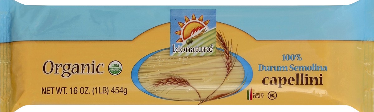 slide 1 of 6, Bionaturae Cappellini, 16 oz