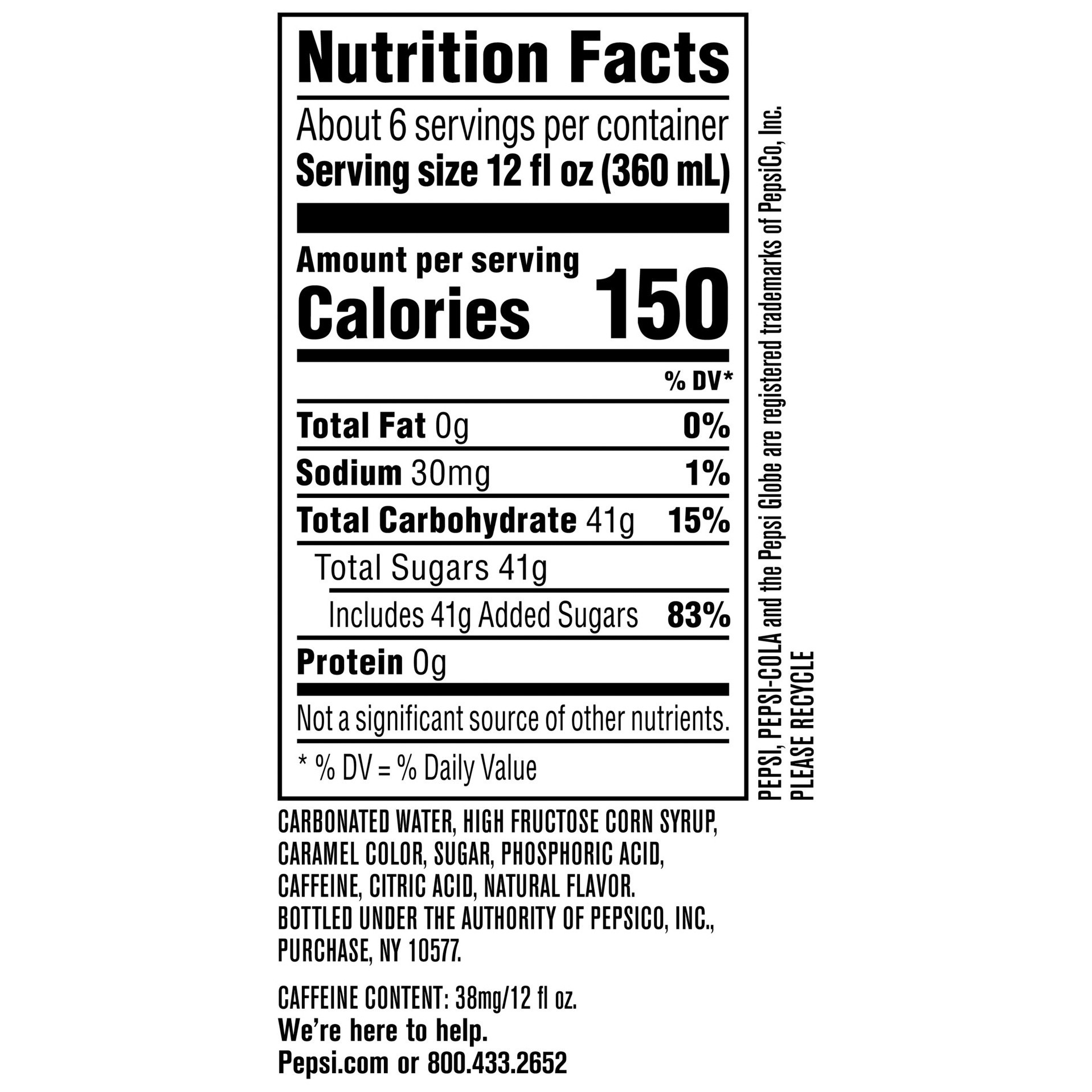 slide 2 of 2, Pepsi Cola, 2 liter