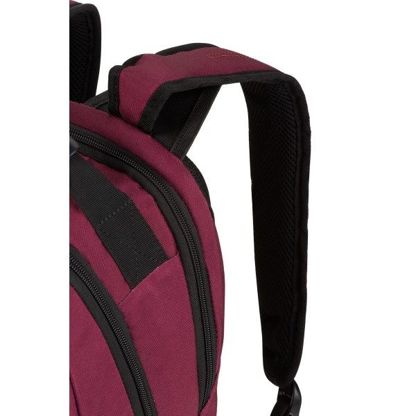 slide 5 of 10, Wenger Tandem Backpack With 16'' Laptop Pocket, Burgundy, 1 ct