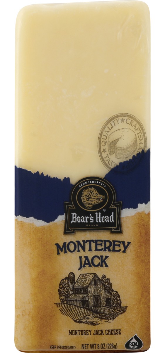 slide 1 of 9, Boar's Head Monterey Jack, 8 oz